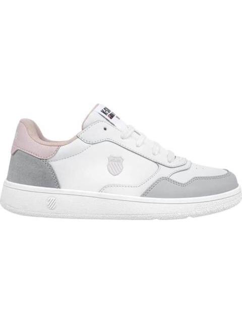 TENIS CASUAL SLAMSHIELD II VWHITE PINK GREY BLANCO K-SWISS