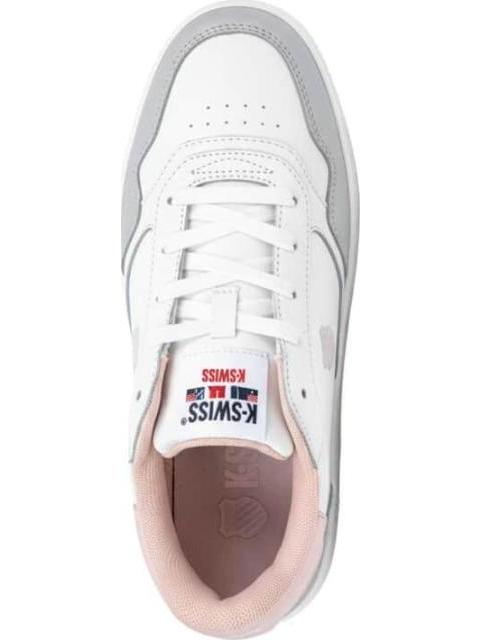 TENIS CASUAL SLAMSHIELD II VWHITE PINK GREY BLANCO K-SWISS - Imagen 3