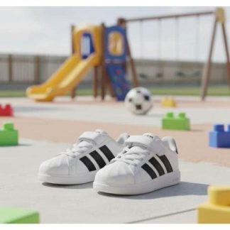 TENIS CASUAL STREETTALK EL I  BLANCO/NEGRO ADIDAS