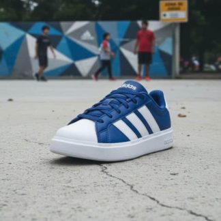 TENIS CASUAL STREETTALK J AZUL ADIDAS