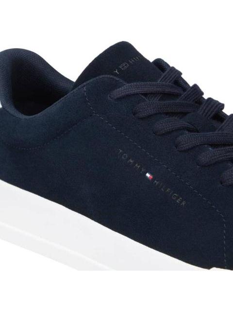 TENIS CASUAL TH COURT CORE SUEDE AZUL TOMMY HILFIGER - Imagen 5