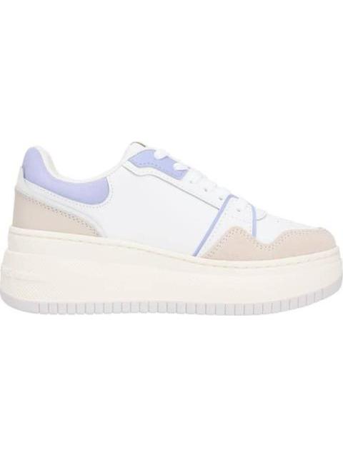 TENIS CASUAL TJW RETRO BASKET FLATFORM BLANCO TOMMY HILFIGER - Imagen 5