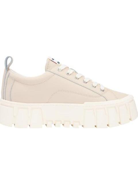 TENIS CASUAL TJW VULC FLATFORM LEATHER BEIGE TOMMY HILFIGER - Imagen 4