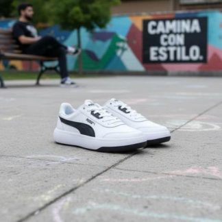 TENIS CASUAL TORI BLANCO/NEGRO PUMA