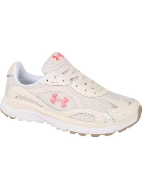 TENIS CASUAL UA W TECH RUNNER BEIGE UNDER ARMOUR MEXICO - Imagen 2