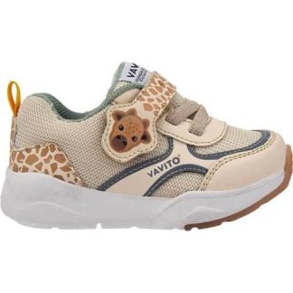 TENIS CASUAL URBANO AGUJETA ELASTICA CONTACTEL BEIGE VAVITO