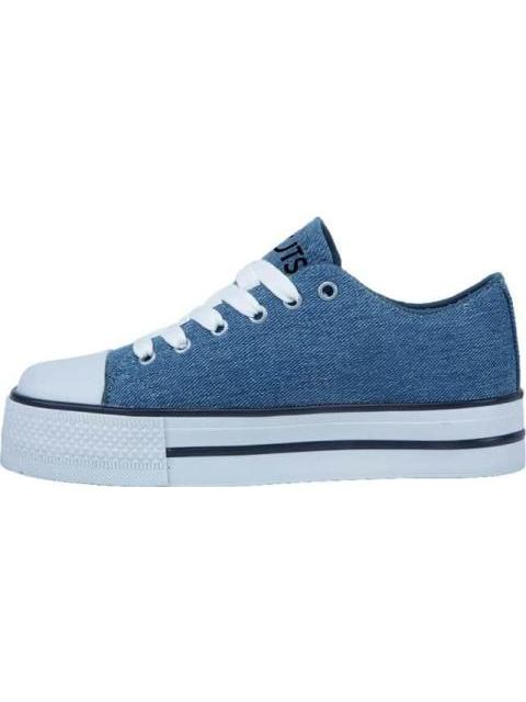 TENIS CASUAL URBANO AZUL MEZCLILLA PEANUTS - Imagen 5