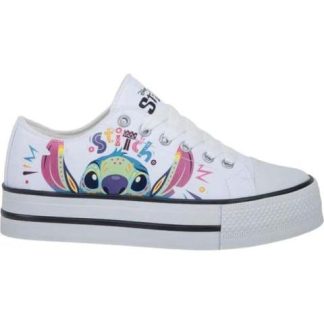 TENIS CASUAL URBANO BLANCO STITCH
