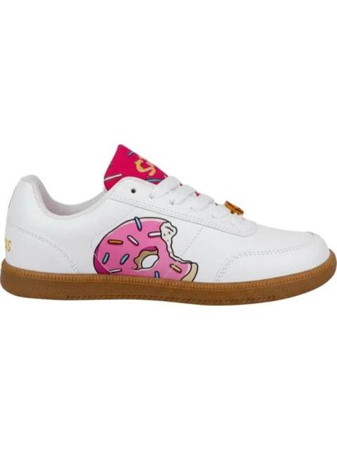 TENIS CASUAL URBANO BLANCO THE SIMPSONS