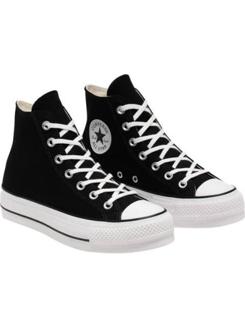 TENIS CASUAL CON PLATAFORMA NEGRO CONVERSE - Imagen 3