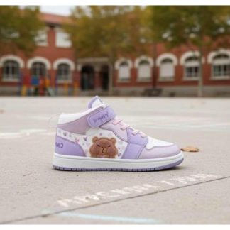 TENIS CASUAL URBANO BOTA GLITTER BLANCO VAVITO