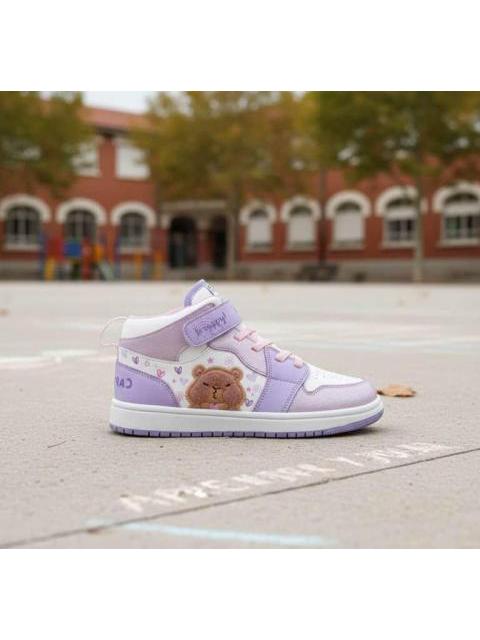 TENIS CASUAL URBANO BOTA GLITTER BLANCO VAVITO