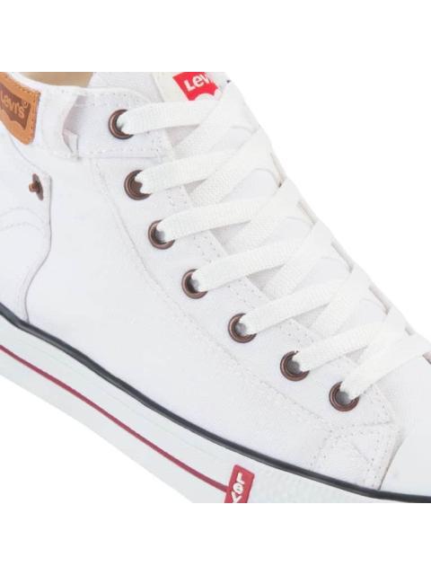 BOTA CASUAL LONA VULCANIZADO BLANCO LEVIS - Imagen 4