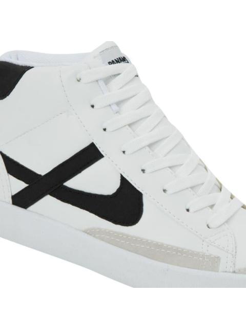 BOTA CASUAL URBANA BLANCO/NEGRO PANAM - Imagen 4