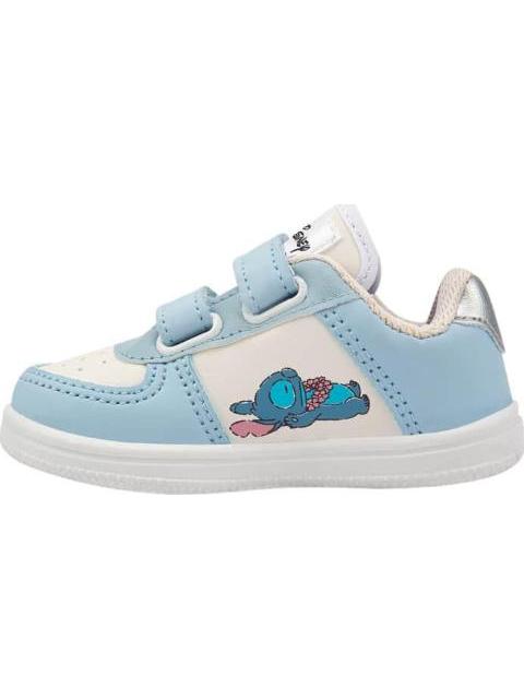 TENIS CASUAL URBANO CHOCLO CONTACTEL STITCH CIELO DISNEY - Imagen 5