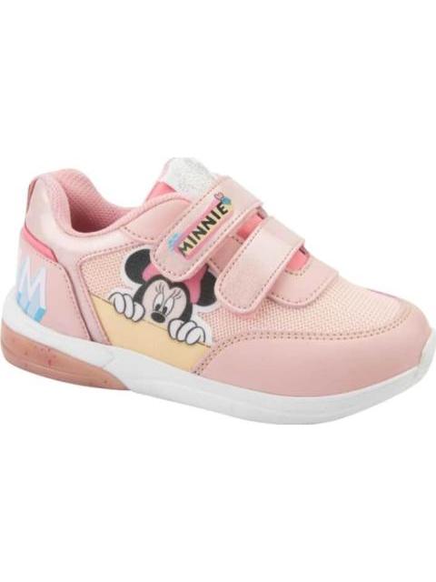 TENIS CASUAL URBANO CHOCLO MINNIE LUCES ROSA MINNIE MOUSE - Imagen 2