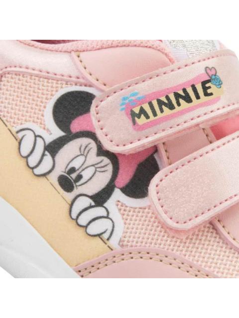 TENIS CASUAL URBANO CHOCLO MINNIE LUCES ROSA MINNIE MOUSE - Imagen 6