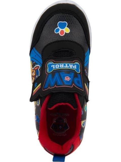 TENIS CASUAL URBANO CHOCLO PAW PATROL LUCES NEGRO PAW PATROL - Imagen 3