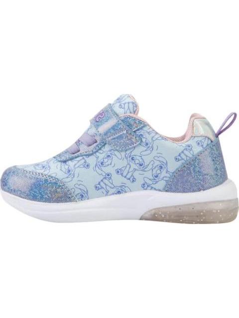 TENIS CASUAL URBANO CHOCLO STITCH LUCES AZUL DISNEY - Imagen 5
