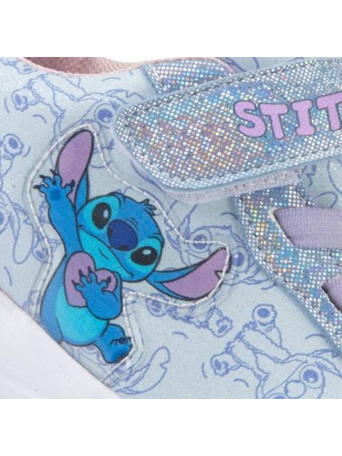 TENIS CASUAL URBANO CHOCLO STITCH LUCES AZUL DISNEY - Imagen 6