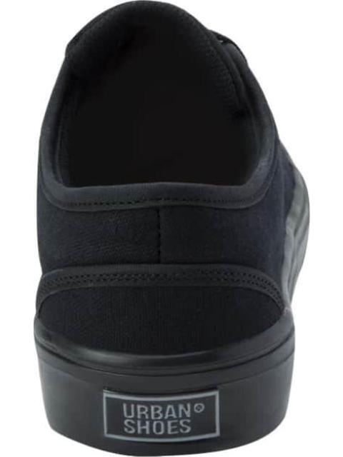 TENIS URBANO CLASICO SKATE NEGRO URBAN SHOES - Imagen 3