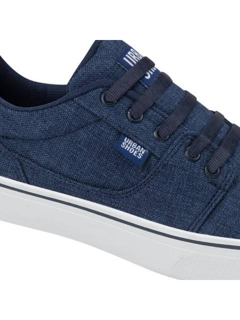 TENIS URBANO CLASICO SKATE AZUL MARINO URBAN SHOES - Imagen 4
