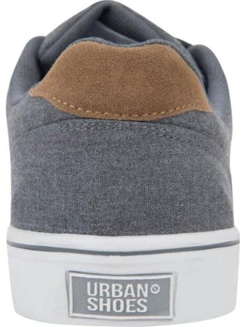 TENIS URBANO CLASICO SKATE GRIS URBAN SHOES - Imagen 3