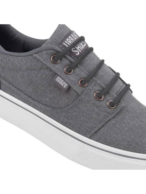 TENIS URBANO CLASICO SKATE GRIS URBAN SHOES - Imagen 4