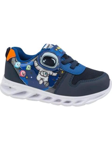 TENIS CASUAL URBANO CON LUCES AZUL MARINO VAVITO - Imagen 2