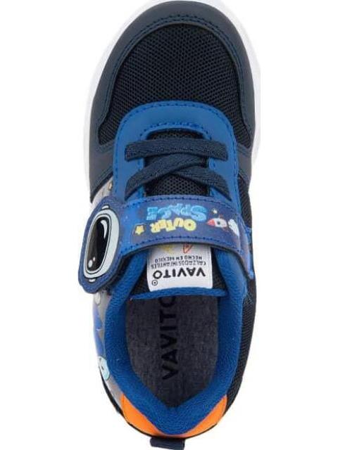 TENIS CASUAL URBANO CON LUCES AZUL MARINO VAVITO - Imagen 3