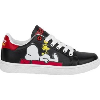 TENIS CASUAL URBANO NEGRO PEANUTS