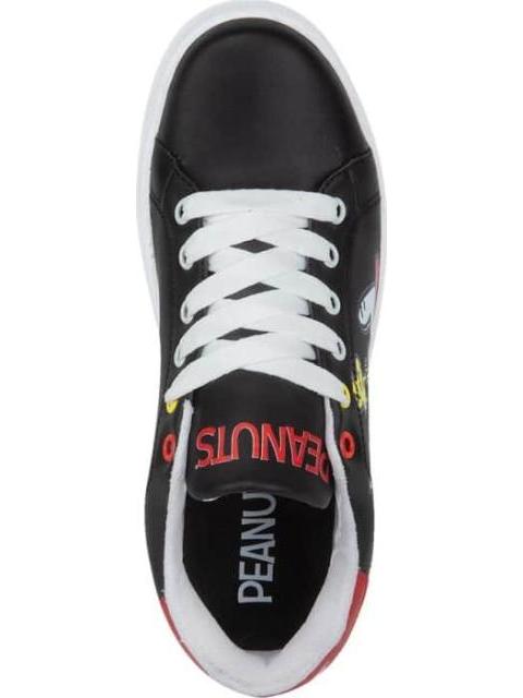 TENIS CASUAL URBANO NEGRO PEANUTS - Imagen 3