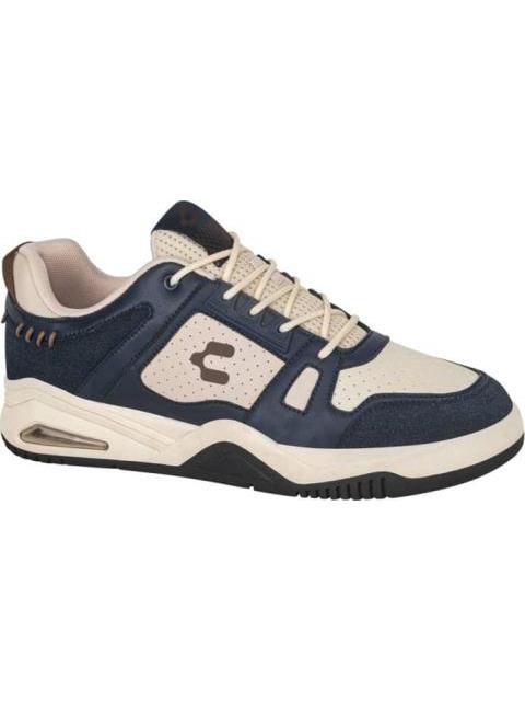 TENIS CASUAL VALVULA DE AIRE POLO AZUL MARINO CHARLY - Imagen 2