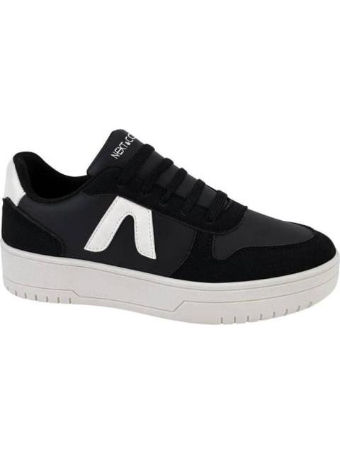 TENIS CASUAL VECTOR NEXT BLANCO/NEGRO NEXT CO - Imagen 2