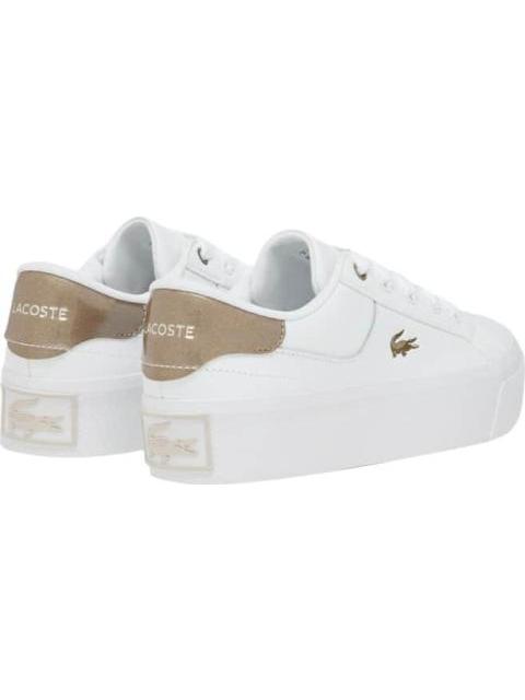 TENIS CASUAL ZIANE PLATFORM BLANCO LACOSTE - Imagen 5