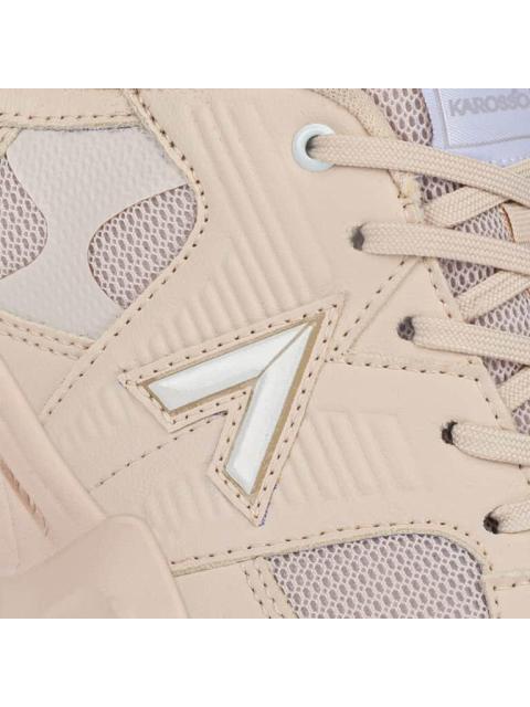 TENIS CHUNKY MONOCOLOR SUELA LIGERA ROSA KAROSSO - Imagen 6