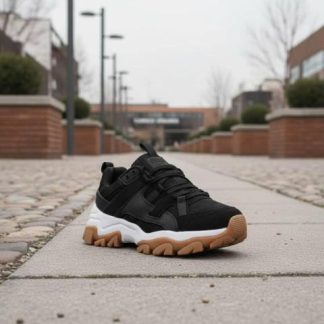 TENIS CHUNKY NEGRO KANGAROOS