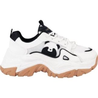 TENIS CHUNKY PLATAFORMA TRACK PANDA BLANCO/NEGRO NEXT CO