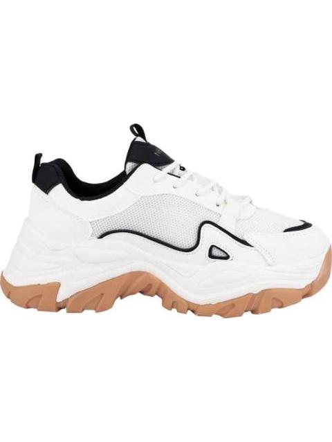TENIS CHUNKY PLATAFORMA TRACK PANDA BLANCO/NEGRO NEXT CO - Imagen 5