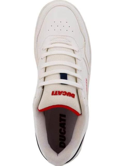 TENIS CLASICO BLANCO DUCATI - Imagen 4