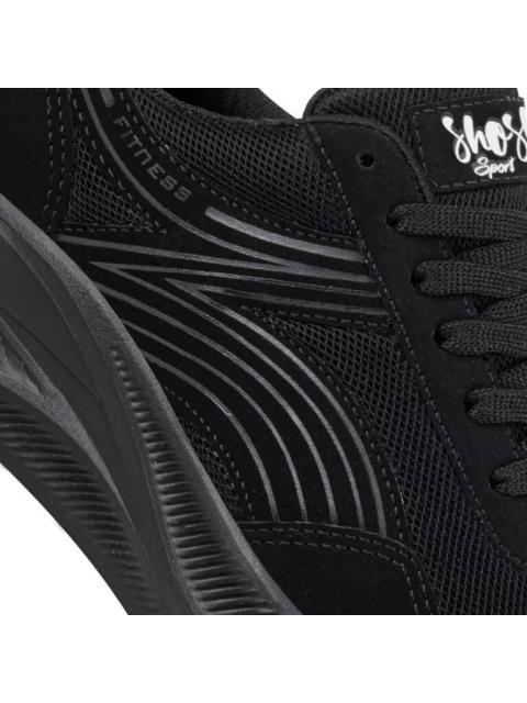 TENIS CON AGUJETA NEGRO SHOSH SPORT - Imagen 6