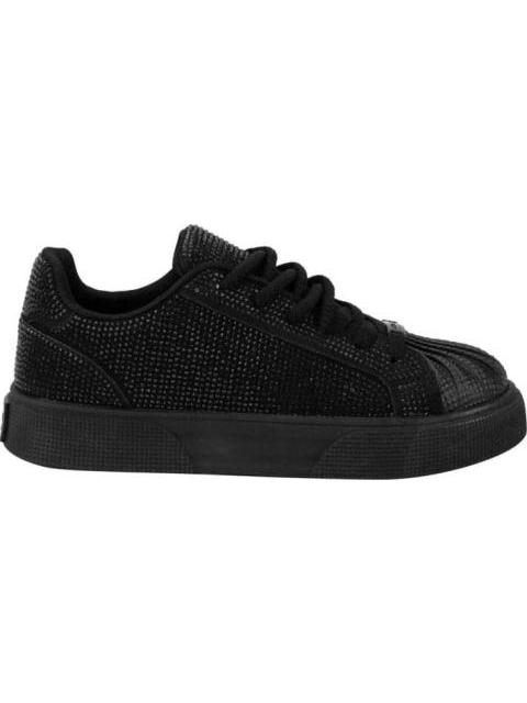 TENIS CON PEDRERIA NEGRO BELINDA PEREGRIN - Imagen 2