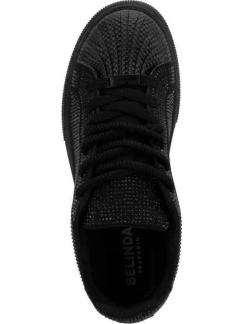 TENIS CON PEDRERIA NEGRO BELINDA PEREGRIN - Imagen 4