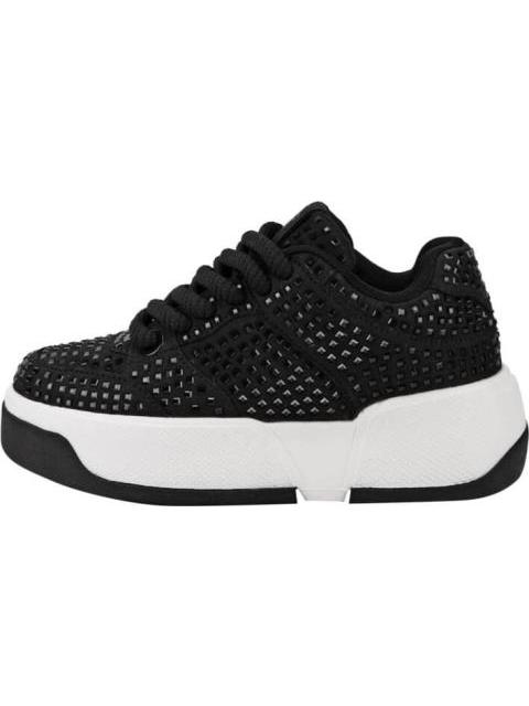 TENIS CON PEDRERIA NEGRO BELINDA PEREGRIN - Imagen 5