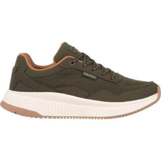 TENIS CONFORT TEJIDO AGUJETAS MOTEADAS VERDE OLIVO NAUTICA
