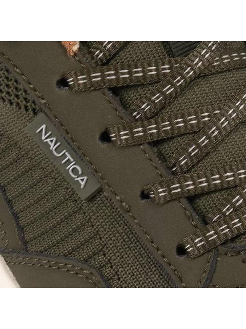 TENIS CONFORT TEJIDO AGUJETAS MOTEADAS VERDE OLIVO NAUTICA - Imagen 6