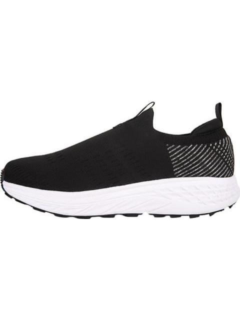 TENIS CONFORT TELA CLASICO SLIP ON NEGRO COURT - Imagen 5