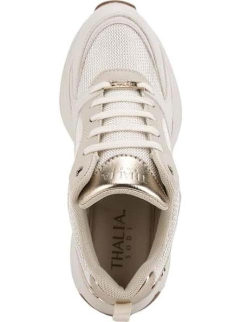 TENIS CUÑA BEIGE THALIA SODI - Imagen 3