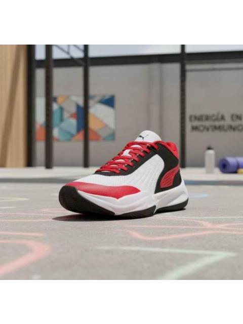 TENIS DE BASKETBALL COURT PRO 2 JR BLANCO/NEGRO PUMA