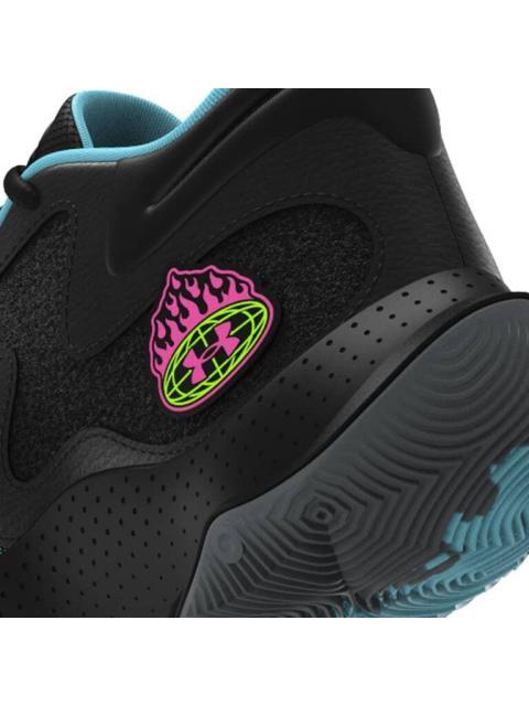 TENIS DE BASKETBALL UA GS JET 25 VC NEGRO UNDER ARMOUR MEXICO - Imagen 6